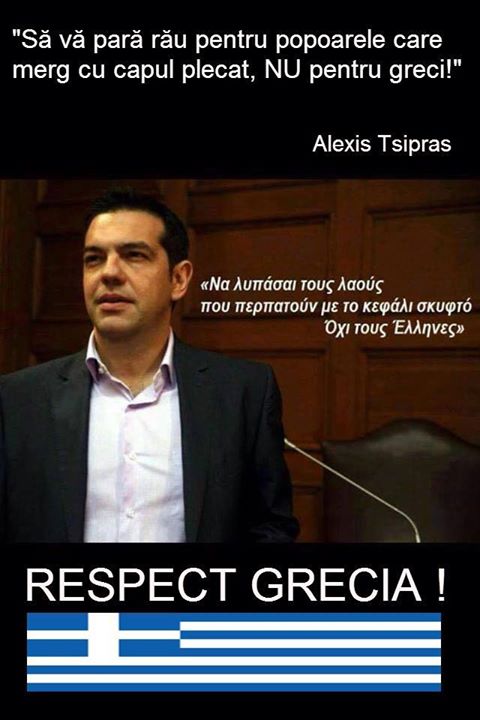 Tsipras mesaj pentru UE